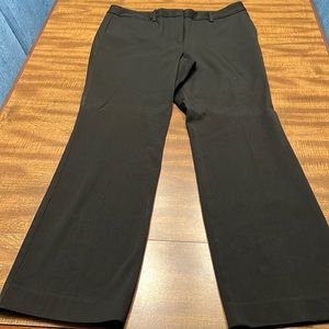 Talbots Black Barely Boot Trousers size 12
